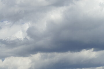 Graue Quellwolken, Grauer Himmel, Deutschland