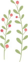Fototapeta premium wild floral illustration