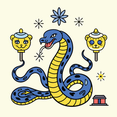 Fototapeta premium vector set of chinese zodiac sign