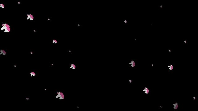 unicorn, emoji, animated, magical, creature, fantasy, rainbow, horn, mystical, animal, cute, fantasy creature, mythical, sparkle, animation, icon, symbol, motion, movement, colorful, fairy tale, fanta