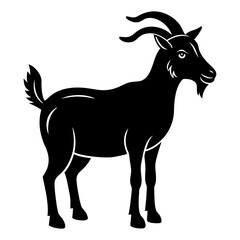 Goat Silhouette vector illustration