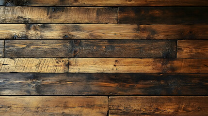 Naklejka premium Rustic Wood Grain Texture Background