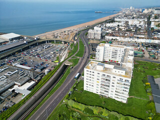 Beautiful and Attractive British Tourist Attraction and Downtown and Central Brighton seaside...