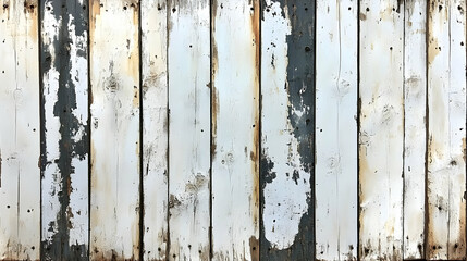 White Wood Background, Rustic Texture, Wall