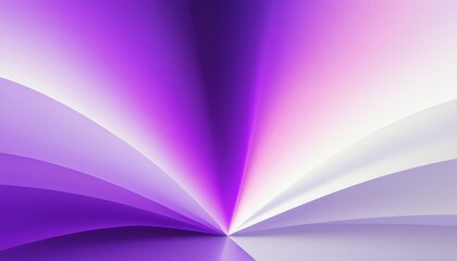 Abstract Geometric Gradient with Shades of Purple and White in Modern Design Style