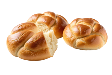 Kaiser rolls bread isolated  Png Image