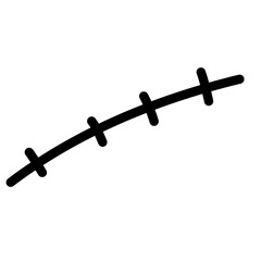 Line shape marker underline, arrow