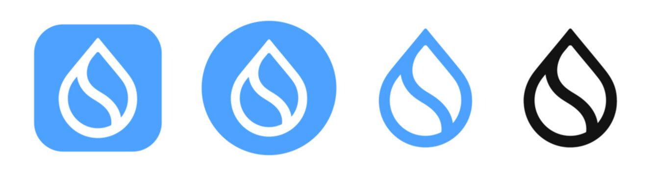 Cryptocurrency logo Sui. Cryptocurrency vector icons isolated on transparent background. UKRAINE, KHARKIV, 8 JANUARY 2025
