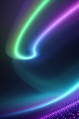 Vibrant Nebula Swirls: Abstract Light Trails and Cosmic Dust