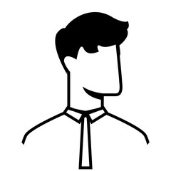 man in a formal outfit avatar