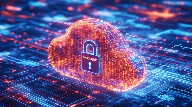 Holographic lock for digital cloud security on advanced tech interface : Generative AI