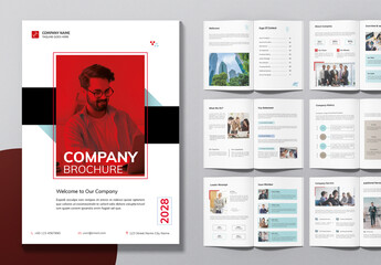Company Brochure Template Layout