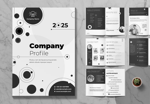 Minimal Company Profile Design