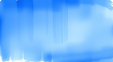 Fototapeta premium Soft blue watercolor wash with subtle gradient and texture