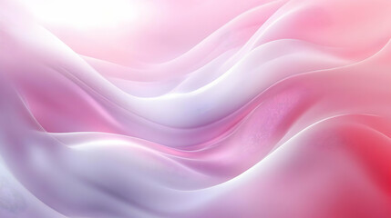 Obraz premium Abstract Pink and Purple Waves Flow Smoothly and Gracefully