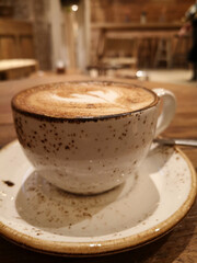 cup of cappuccino