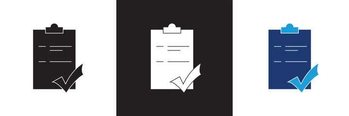 Best practices icon set. isolated on white and black background. vector illustration. EPS 10