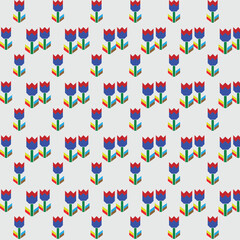 seamless pattern with hearts