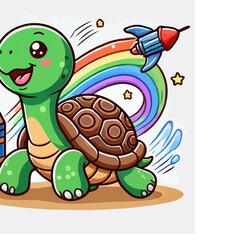 Fototapeta premium turtle illustration