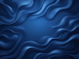 Obraz premium Abstract fluid wave pattern in shades of blue for design and background use