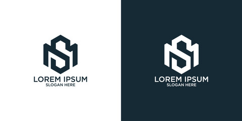 SM logo letter design on luxury background. MS logo monogram initials letter concept. SM icon logo design. MS elegant and Professional letter icon design on black background. M S SM MS
