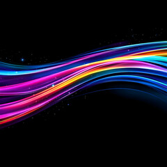 Abstract Background Image: Vibrant Flow
