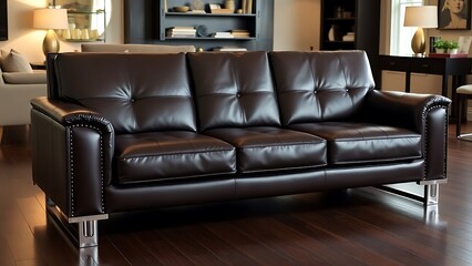 sofa with upholstery