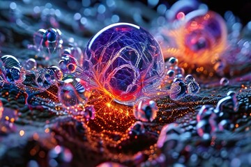 quantum entangled thought particles