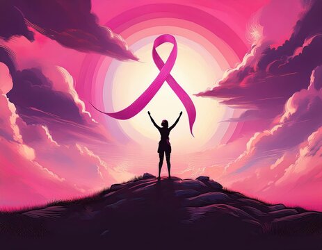 Silhouette celebrates world cancer day, raising awareness and promoting cancer prevention efforts.