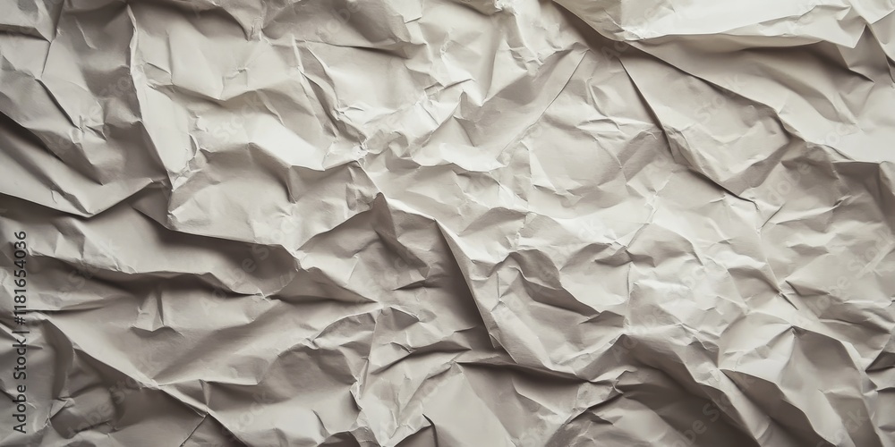 Poster crumpled paper texture background adds a unique visual element, creating an interesting crumpled pap