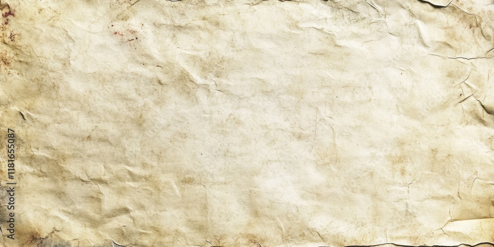 Poster old paper texture featuring a rough, faded surface provides a blank retro page. this old paper textu