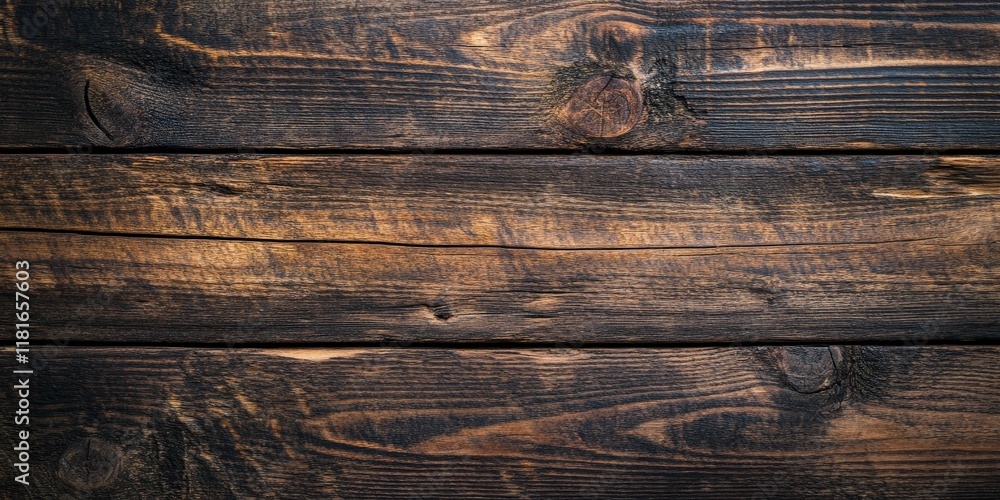 Aufkleber textured background of rustic wood design featuring a wooden board