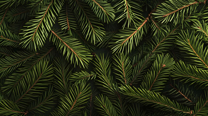 Lush Evergreen Background Image