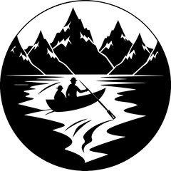 boat on the lake