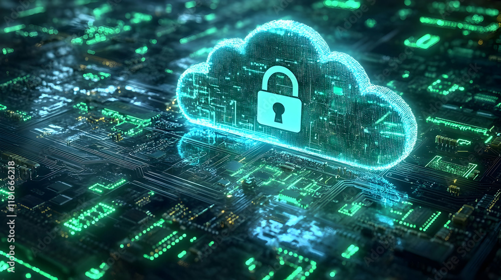 Poster cloud security protects data on circuit board securely and reliably