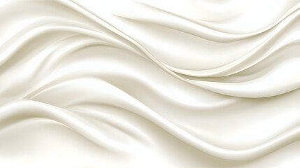 Naklejka premium Creamy Wave Abstract Background Illustration