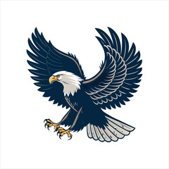 vector of eagle icon design, eagle logo icon