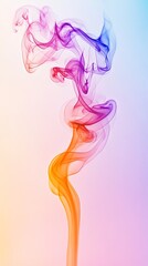Fototapeta premium Abstract Colorful Smoke Design