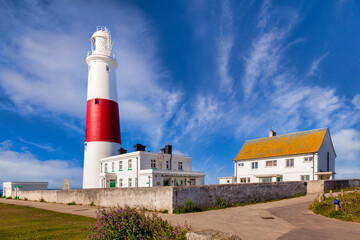 Portland Bill Lighthouse, Dorset, England, UK