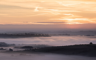Yorkshire Dales Summer Inversion.