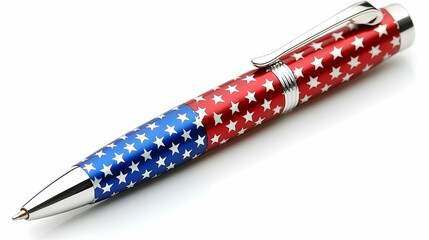 Red, White & Blue Star Pen: Writing Implements for Everyday Use
