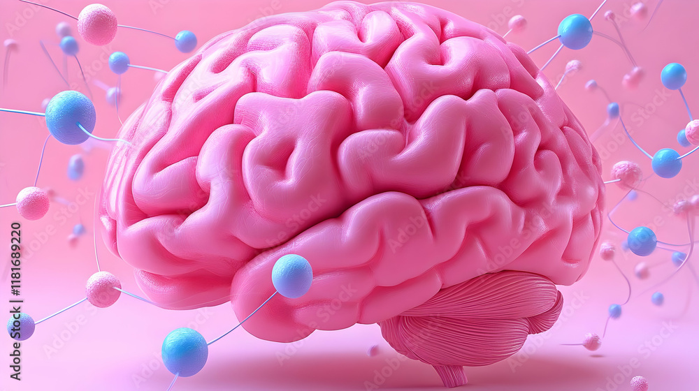 Poster brain connections: exploring neural networks, synapses, and cognitive function