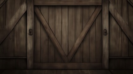 Rustic Wooden Barn Doors: A Timeless Architectural Design