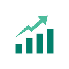 Level icon. Simple flat style. Up, next, pictogram, power, arrow, battery, button, game, step, volume, business concept. Vector design illustration isolated. SVG