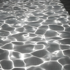 Glimmering Water Surface Illustration