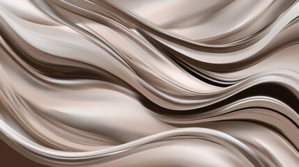 Obraz premium Abstract Liquid Art Design: Smooth Gradient Colors and Flowing Lines