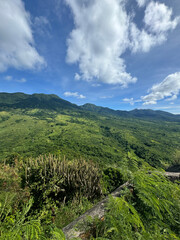 landscape with clouds