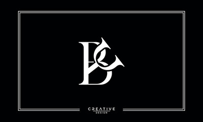 BY, YB, B, Y, Abstract Letters Logo Monogram