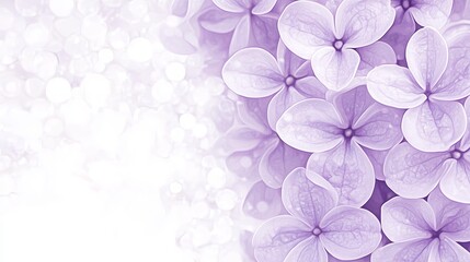 Obraz premium Delicate Lavender Blossoms, Soft Focus Background