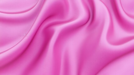 Obraz premium Stunning Pink Satin Fabric Texture: A Close-Up View of Exquisite Drape and Smooth Surface
